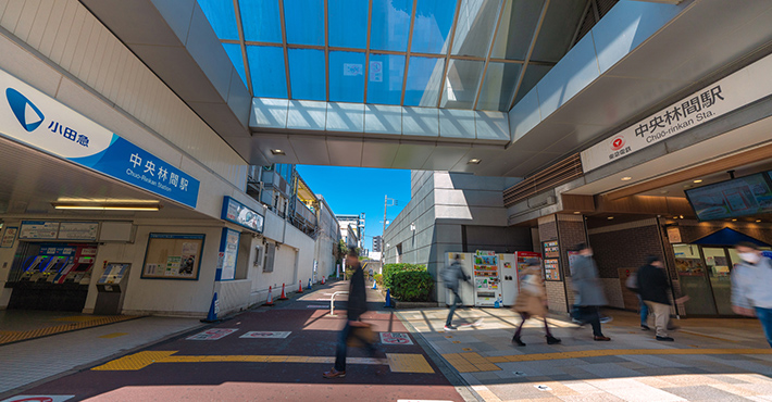中央林間駅から徒歩5分の通いやすいアクセス